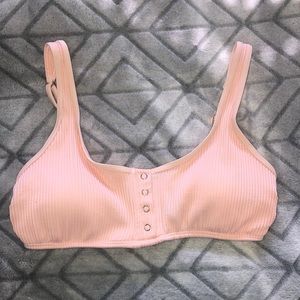 hollister pink bikini